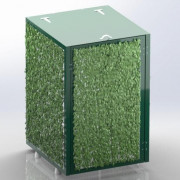 Abris cache poubelle de 1 à 4 bacs