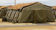 Tente d'urgence militaire sur mesure
