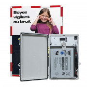 Afficheur de niveau sonore pédagogique