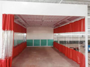 Aire de préparation avant peinture - Ventilation aspirante - Dimensions sur mesure 