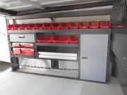 Aménagements et étagères pour fourgonnette Nissan NV200