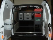 Aménagements et étagères pour fourgonnette Renault Kangoo