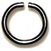 Anneau ouvert poli - Ø. de fil : de 2.5 à 10 mm