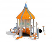 Appareil fitness extérieur modulable 6 en 1