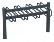 Appui-vélos à sceller 2 x 4 arceaux CYCLO TENOR