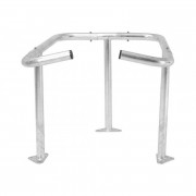 Arceau bloque conteneurs - L.700 mm ou 1400 mm - Sur platines