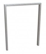 Arceau cycles acier avec ou sans tôle signalétique - L. 660 mm - H. 850 mm