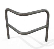 Arceau d’angle renforcé - A sceller ou sur platine - H.1000 mm x Diam.60 mm