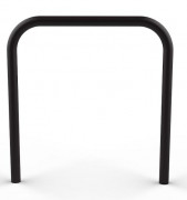 Arceau de ville simple - Acier galva Ø 60 mm - H.1000 mm - à sceller 