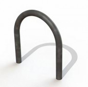 Arceau épingle en acier Ø 60 mm - Ht. hors sol 680 mm - Longueur 600 mm - à sceller