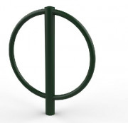 Arceau vélo double - Galvanisé peint - Largeur : 850 mm - ? sceller