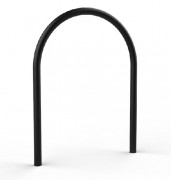 Arceau vélo épingle en acier galvanisé - ? 48 mm - Largeur : 800 mm - Hauteur hors sol : 850 mm - Coloris au choix