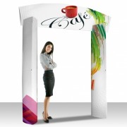 Arche publicitaire carton