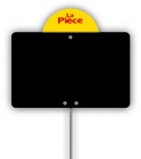 Ardoise avec disque de conditionnement