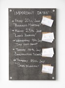 Ardoise menu murale - Dim. 58 x 38 cm ou 78 x 58 cm