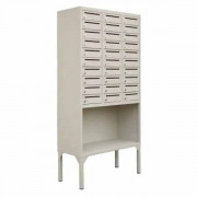 Armoire boites aux lettres sur pied 30 cases