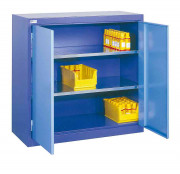 Armoire à portes battantes 2 étagères