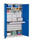 Armoire de rangement pour atelier polyvalente