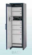Armoire de recharges batteries lithium Ion sécurisée avec casiers - L.599 x P.615 x H.1953 mm