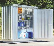 Armoire de rétention pour stockage fûts