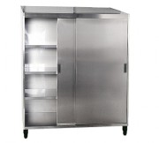 Armoire haute à portes coulissantes