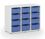 Armoire modulable ouverte 12 casiers