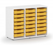 Armoire modulable ouverte 21 casiers
