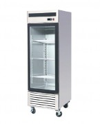 Armoire négative à une porte vitrée