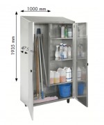 Armoire professionnelle à portes doublées