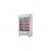 Armoire réfrigérée positive 2 portes vitrées