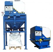 Aspirateur industriel ATEX - Capacité 500 à 1000 L - Débit 1100 à 1400 m3/h