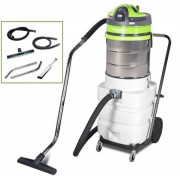 Aspirateur industriel huile et copeaux 3.3 kW - Volume 90 L - Débit 10 750 l/min