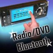 Autoradio DVD TFT DIVX USB TACTILE et KIT MAINS-LIBRES BLUETOOTH