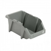 Bac à bec en plastique recyclé gris- Volume 3L - 244 x 153 x H123 mm