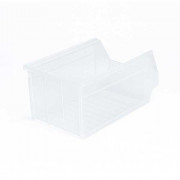 Bac à bec en plastique transparent - Volume : 7.7 L - 336 x 216 x H155 mm