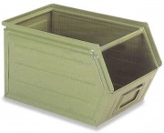 Bac à bec métal industriel