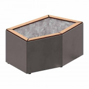 Bac à palmier modulable en acier - Dim. L1065 x l665 x H465 mm