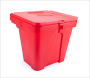 Bac à sel emboitable 110 L - Couleur jaune ou rouge