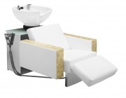 Bac à shampooing à air massage