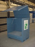 Bac de rétention fermé - Capacité de rétention : 240 ou 440 l