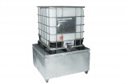 Bac de rétention pour container IBC