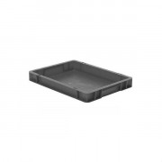 Bac Euronorm empilable - Parois et fond fermés - de 4,5 à 29 L - 400 x 300 mm - Coloris au choix