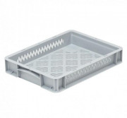 Bac Europe parois ajourées poignées fermées - 400 x 300 x 70 mm - Volume 5,4 L
