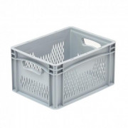 Bac Europe parois ajourées poignées ouvertes - 400 x 300 x 220 mm - Volume 19,8 L