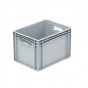 Bac Europe parois pleines poignées ouvertes - 400 x 300 x 270 mm - Volume 25,6 L