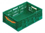 Bac plastique alimentaire pliable