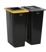 Bac tri sélectif 2 collecteurs 80 L