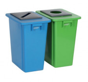 Bac tri sélectif intérieur 2 bacs 60 L