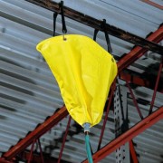 Bâche de rétention pour canalisation