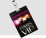 Badge évènementiel en polyester